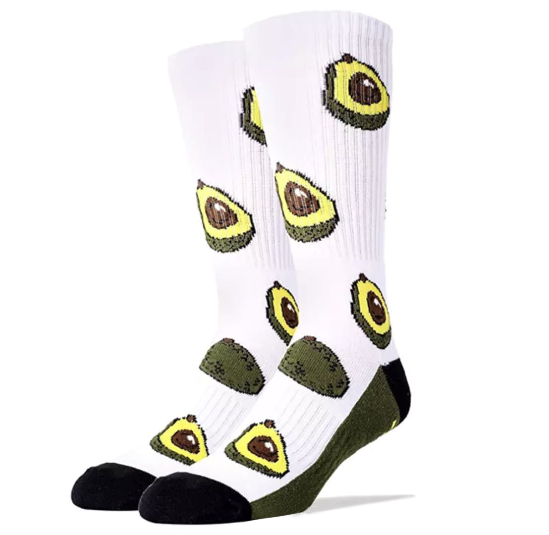 OOOH Yeah Terry Towel Bottom Crew Cotton Tide Socks Fruit Food Animal Socks